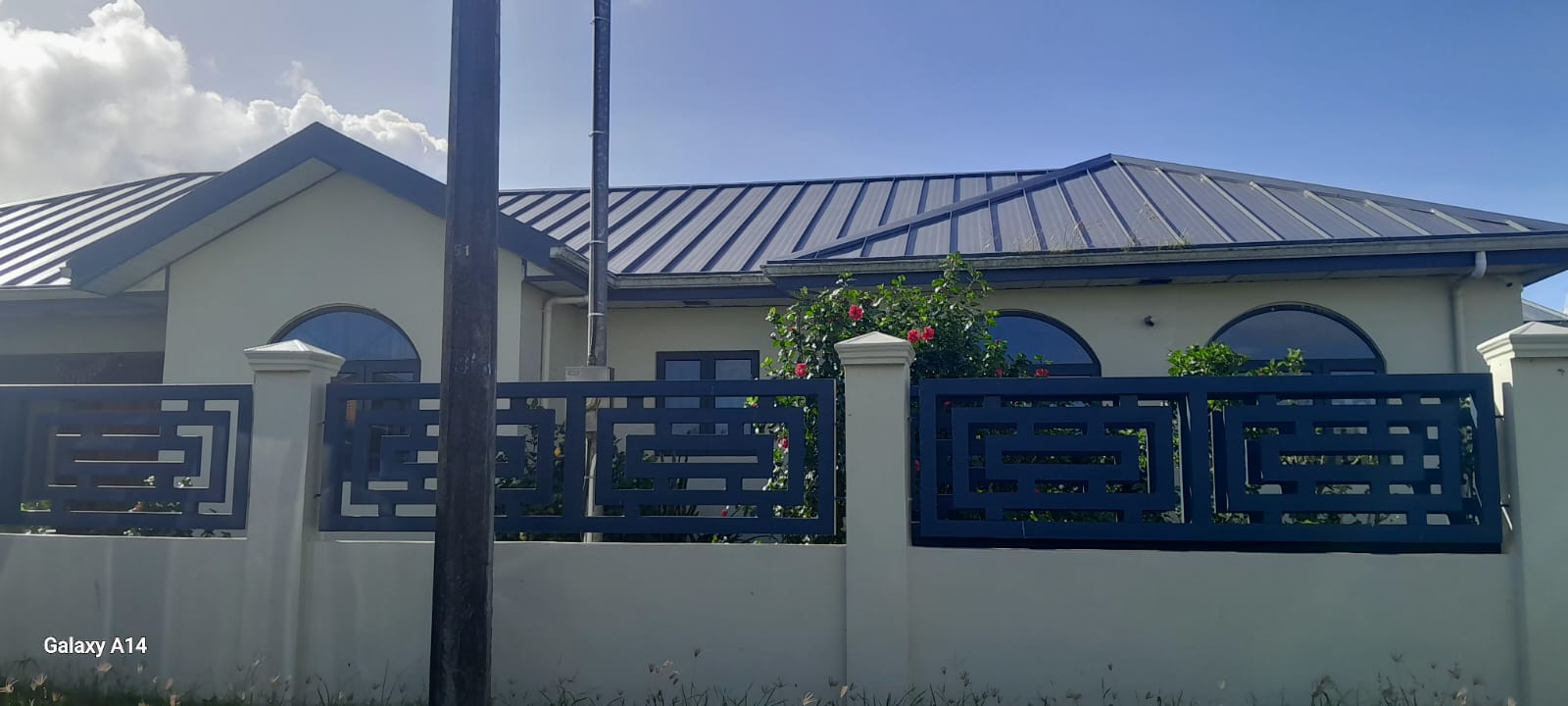 Residential roofline and exterior